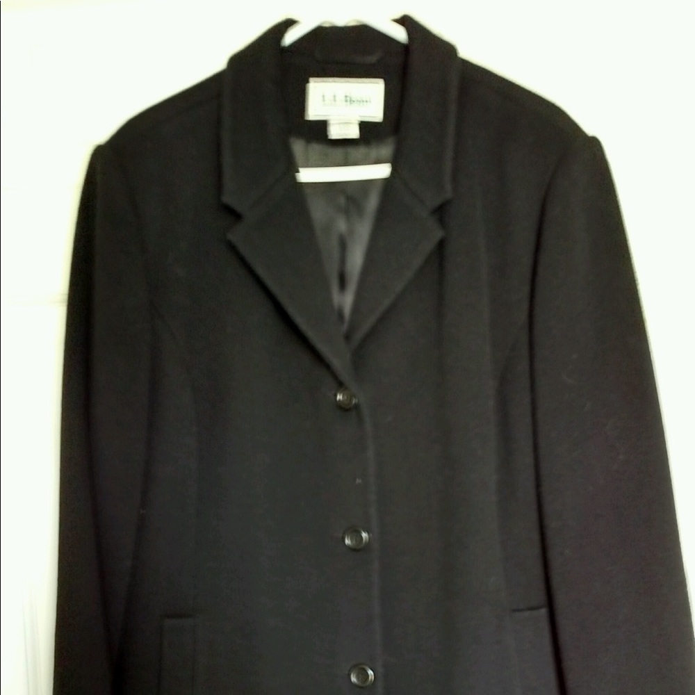 L.L. Bean classic dress coat